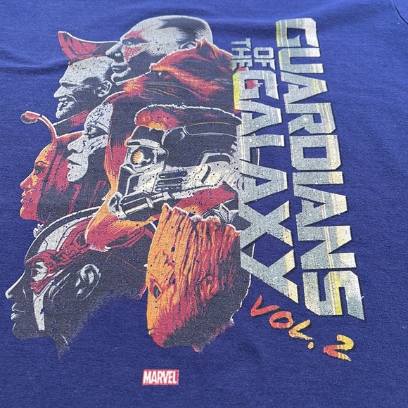 Marvel Women’s T shirt Guardian of the Galaxy Blue t shirt Medium - Picture 7 of 7